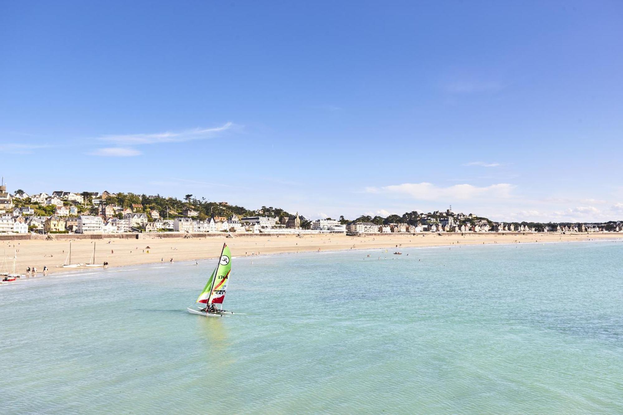 50M De La Plage - Terrasse - 3 Adultes Et 3 Enfants Pleneuf-Val-Andre Exteriér fotografie